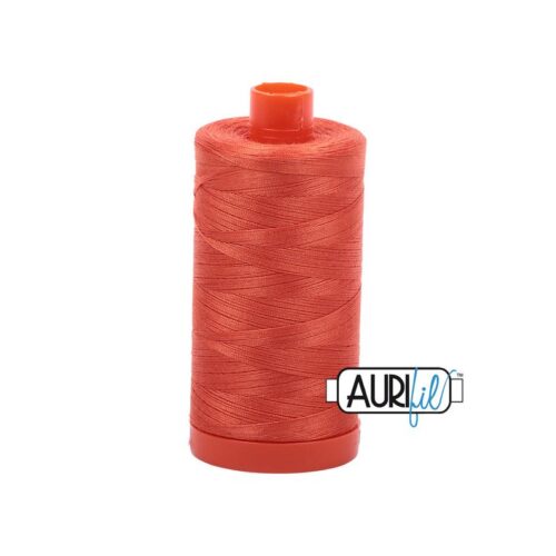 Dusty Orange | Aurifil Cotton Mako Thread | 50wt 1300m MK50-1154