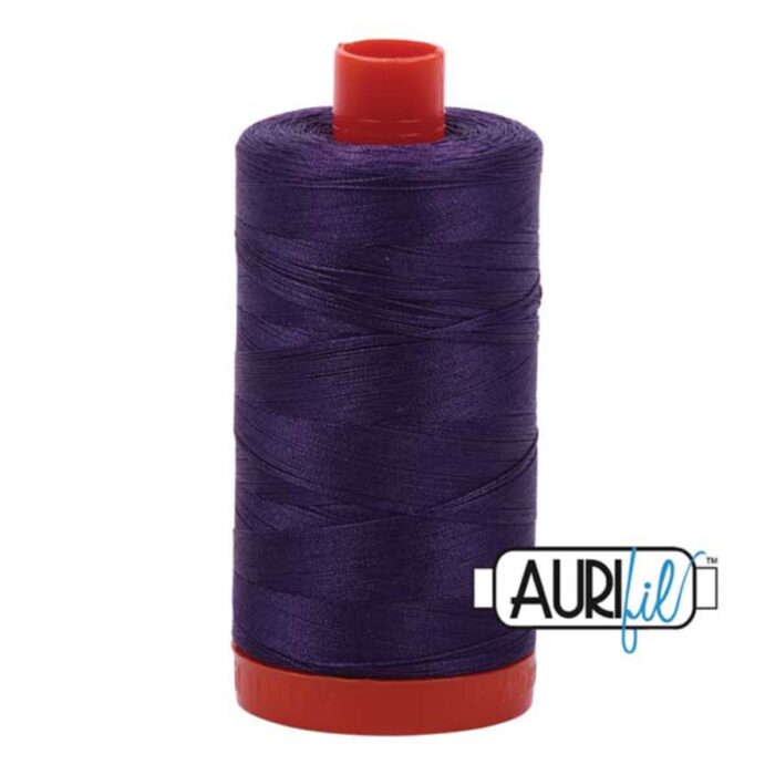 Eggplant | Aurifil Cotton Mako Thread | 50wt 1300m MK50-4225