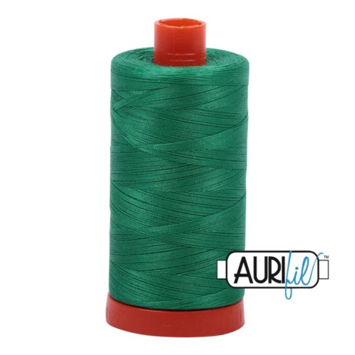 Emerald | Aurifil Cotton Mako Thread | 50wt 1300m MK50-2865