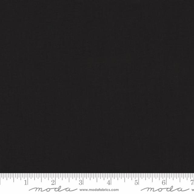 BLACK Bella Solid | Bella Solids | Moda Fabrics | 9900 99 | Sold in 1/2 Yds
