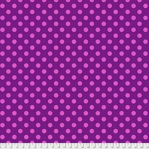 FOXGLOVE | Pom Poms & Stripes | Pom Poms | Tula Pink | PWTP118.FOXGL | Sold in 1/2 Yds