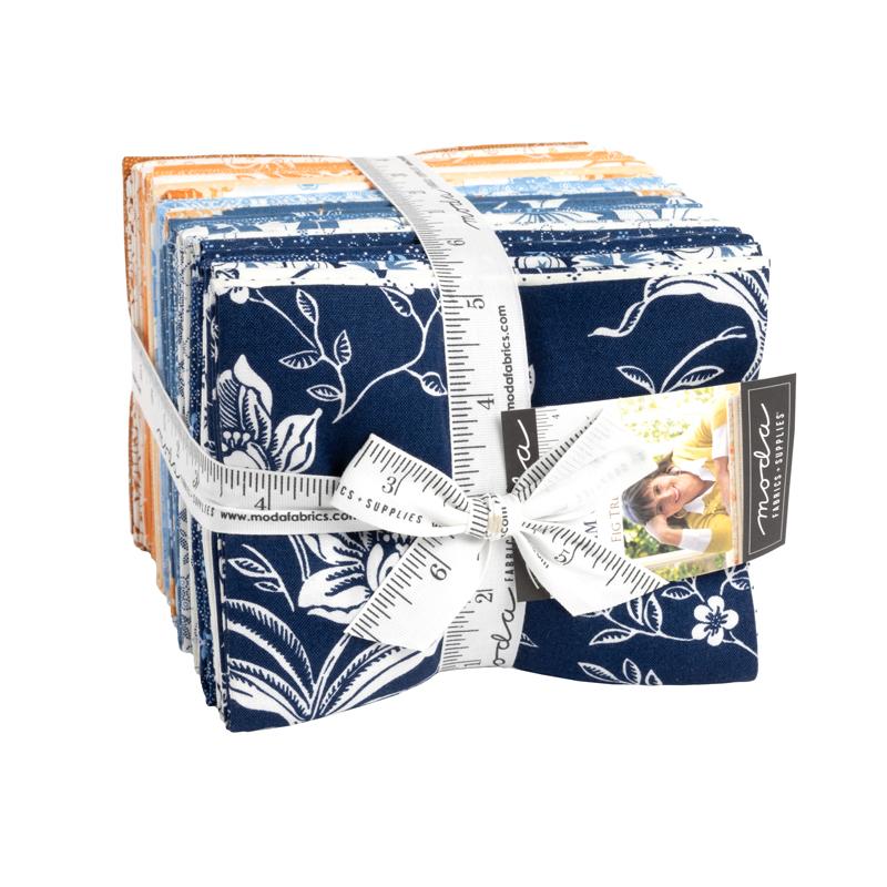 Denim & Daisies Fat Quarter Bundle | Fig Tree & Co. | Moda Fabrics | 35380AB | Sold As A Bundle
