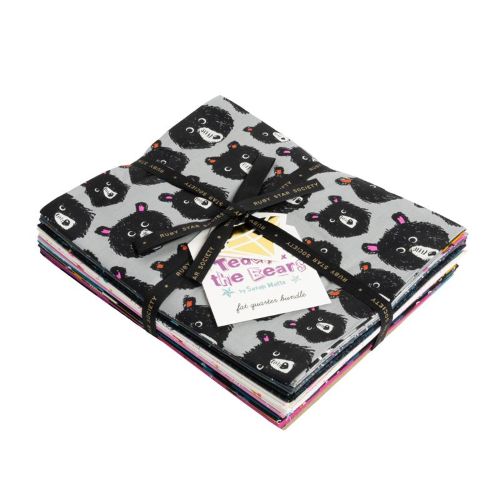 Teddy and The Bears Fat Quarter Bundle | Sarah Watts | Ruby Star Society | RS2102FQ | Sold As A Bundle