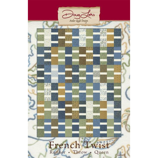 French Twist Quilt Kit | Fall Fantasy Flannels | Moda Fabrics | PCFKITAQD0285