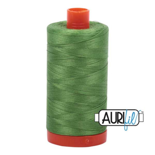 Grass Green | Aurifil Cotton Mako Thread | 50wt 1300m MK50-1114