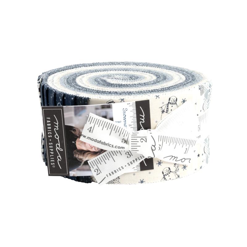 Snowman Gatherings IV Jelly Roll | Primitive Gatherings | Moda Fabrics | 49250JR | Sold As A Bundle