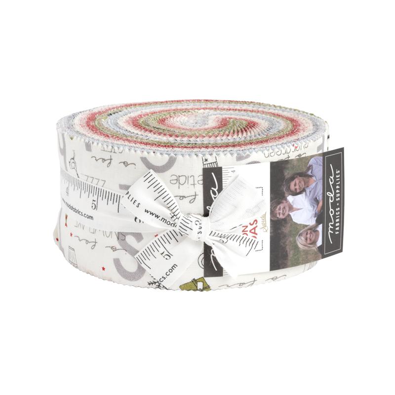 On Dasher Jelly Roll | Sweetwater | Moda Fabrics | 55660JR | Sold As A Bundle