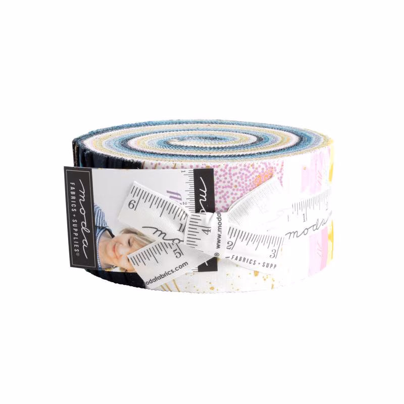 Flirtation Jelly Roll | Zen Chic | Moda Fabrics | 1830JR | Sold As A Bundle