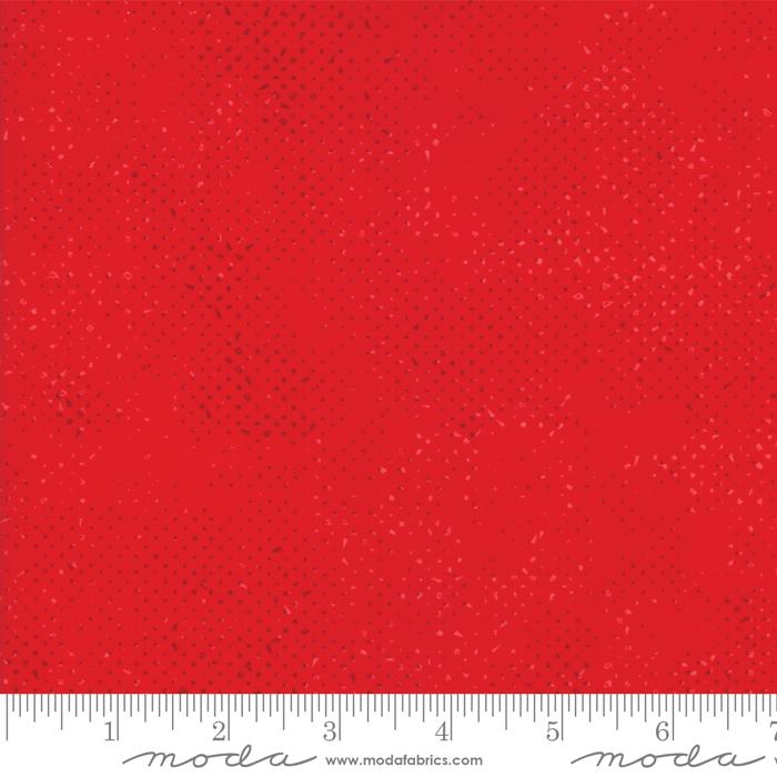 CHRISTMAS RED Spotted | Zen Chic | Moda Fabrics | 1660 29 | Sold in 1/2 Yd
