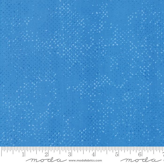CORNFLOWER Spotted | Zen Chic | Moda Fabrics | 1660 75 | Sold in 1/2 Yd