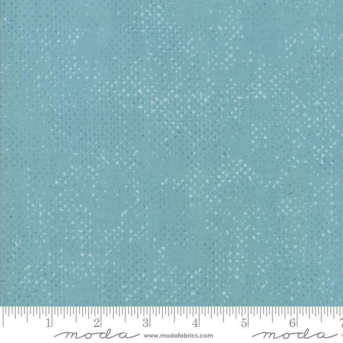 DUSTY TEAL Spotted | Zen Chic | Moda Fabrics | 1660 77 | Sold in 1/2 Yd