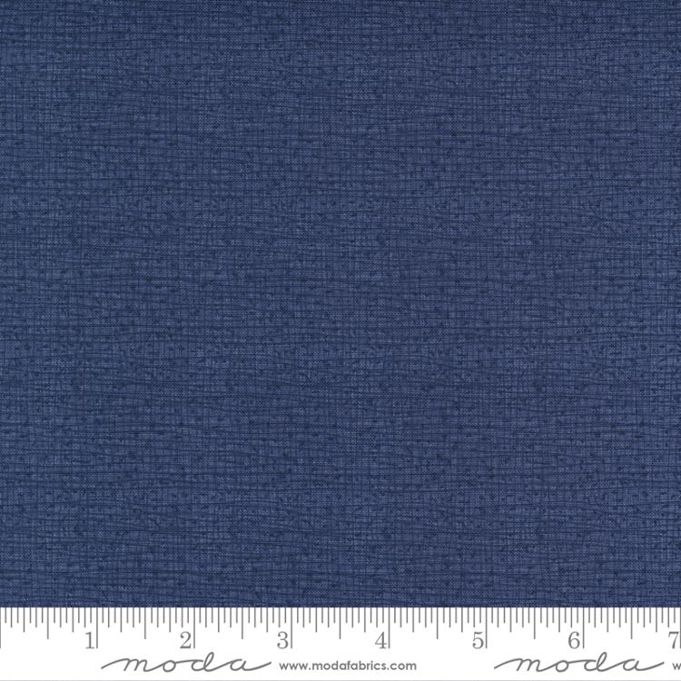 Thatched Basic Dark Wash Indigo | Robert Pickens | Moda Fabrics | 48626 161 | Sold in 1/2 Yd