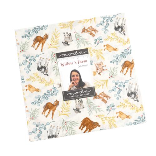 Willow's Farm Layer Cake | Deb Strain | Moda Fabrics | 56100LC | Sold as a Bundle