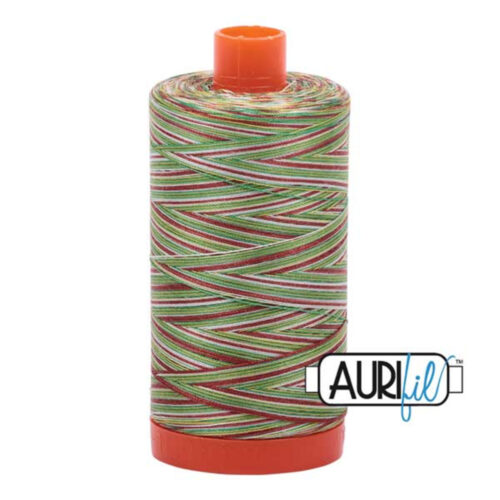 Leaves | Aurifil Cotton Mako Thread | 50wt 1300m MK50-4650