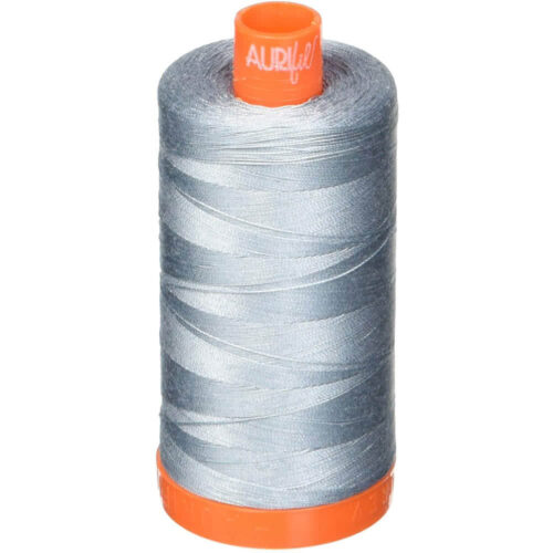 Light Blue Grey | Aurifil Cotton Mako Thread | 50wt 1300m MK50-2610