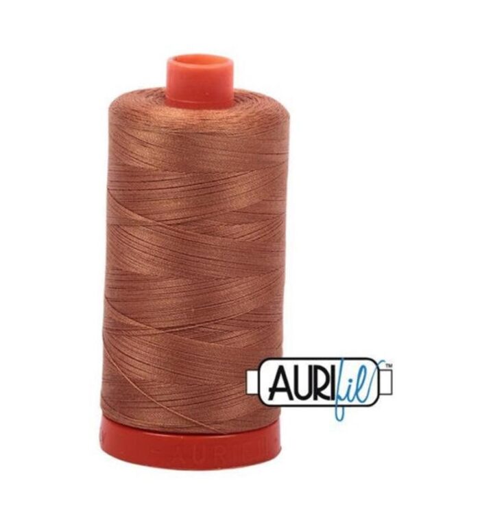 Light Cinnamon | Aurifil Cotton Mako Thread | 50wt 1300m MK50-2335