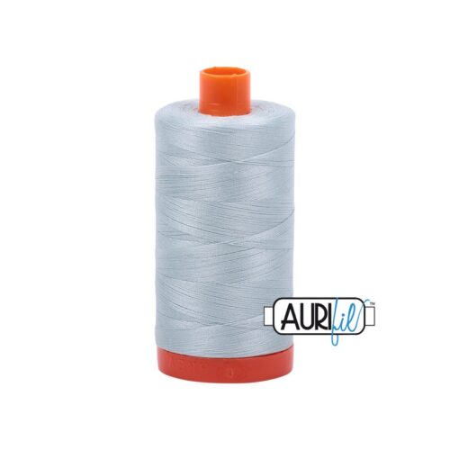 Light Grey Blue | Aurifil Cotton Mako Thread | 50wt 1300m MK50-5007