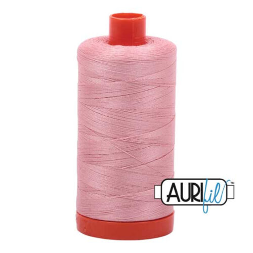 Light Peony | Aurifil Cotton Mako Thread | 50wt 1300m MK50-2437