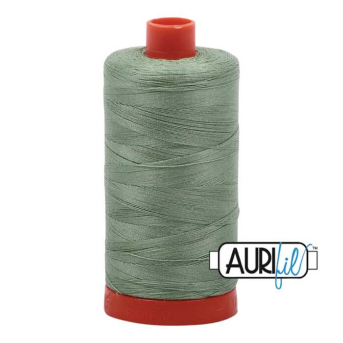 Loden Green | Aurifil Cotton Mako Thread | 50wt 1300m MK50-2840