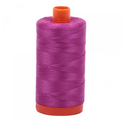 Magenta | Aurifil Cotton Mako Thread | 50wt 1300m MK50-2535