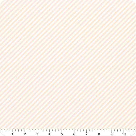 Make Time Blush Bias Stripe | Aneela Hoey | Moda Fabrics | 24575 12 | Sold in 1/2 Yds