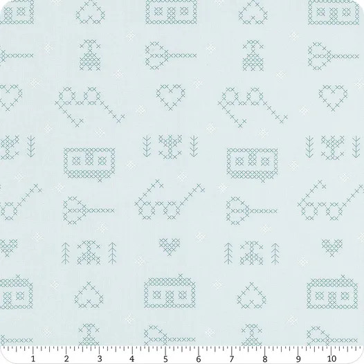 Make Time Breeze Sampler | Aneela Hoey | Moda Fabrics | 24570 15 | Sold in 1/2 Yds