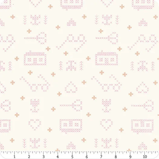 Make Time Off White Sampler | Aneela Hoey | Moda Fabrics | 24570 11 | Sold in 1/2 Yds