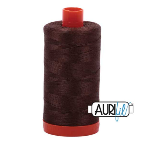 Medium Bark | Aurifil Cotton Mako Thread | 50wt 1300m MK50-1285