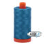 Medium Teal | Aurifil Cotton Mako Thread | 50wt 1300m MK50-1125