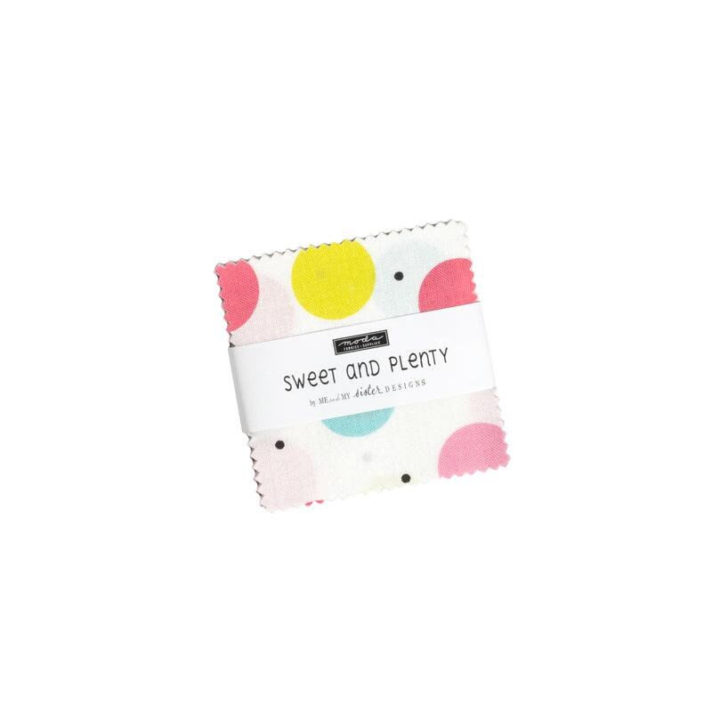 Sweet and Plenty Mini Charm Pack | Me and My Sister Designs | Moda Fabrics | 22450MC | Sold As A Bundle