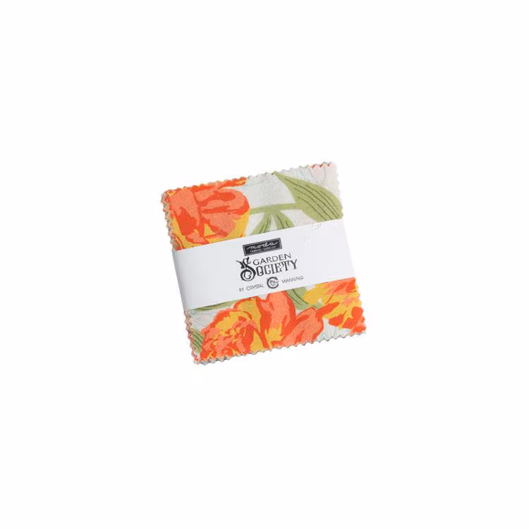 Garden Society Mini Charm Pack | Crystal Manning | Moda Fabrics | 11890MC | Sold As A Bundle