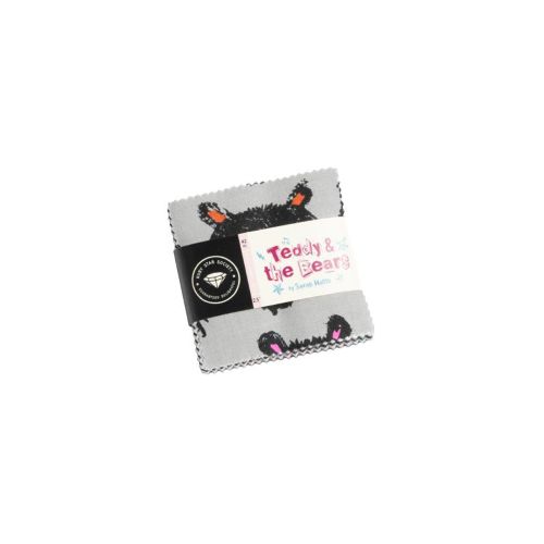 Teddy and The Bears Mini Charm Pack | Sarah Watts | Ruby Star Society | RS2102MC | Sold As A Bundle