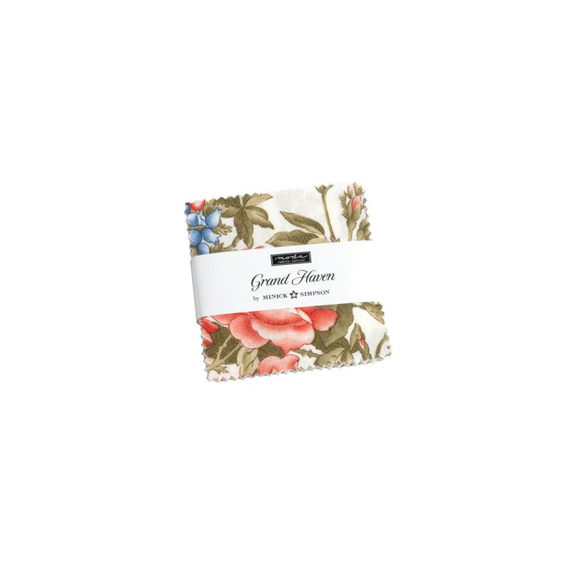 Grand Haven Mini Charm Pack | Minick & Simpson | Moda Fabrics | 14980MC | Sold As A Bundle