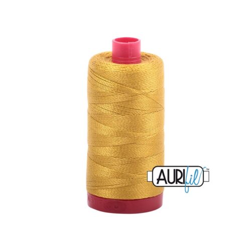 Mustard | Aurifil Cotton Mako Thread | 50wt 1300m MK50-5022