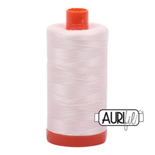 Oyster | Aurifil Cotton Mako Thread | 50wt 1300m MK50-2405