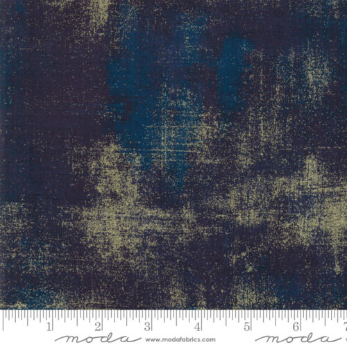 PEACOAT Metallic Grunge | BasicGrey | Moda Fabrics | 30150 353M | Sold in 1/2 Yds