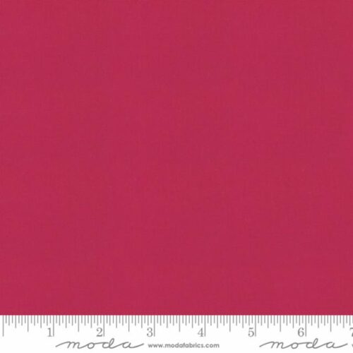 POMEGRANATE Bella Solids | Moda Fabrics | 9900 386 | Sold in 1/2 Yds