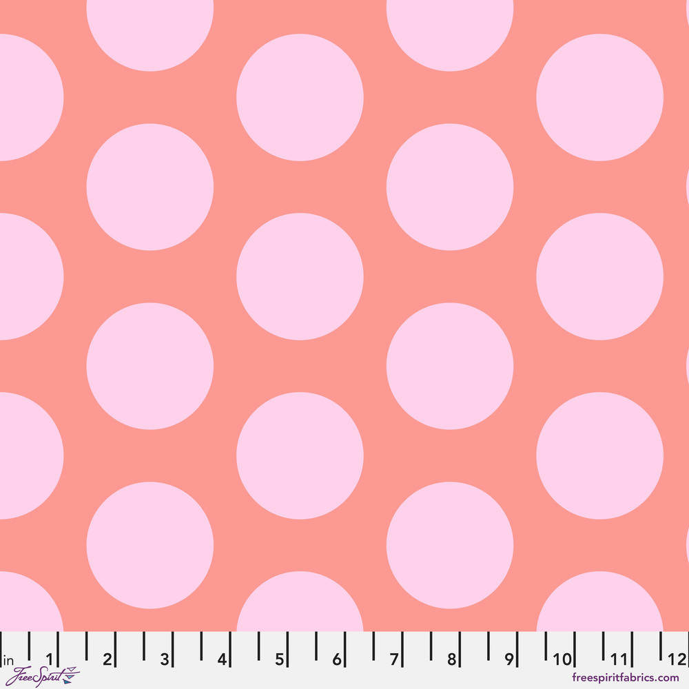 Roar! Dinosaur Eggs Blush | Tula Pink | Free Spirit Fabrics | PWTP230.BLUSH | Sold in 1/2 Yds