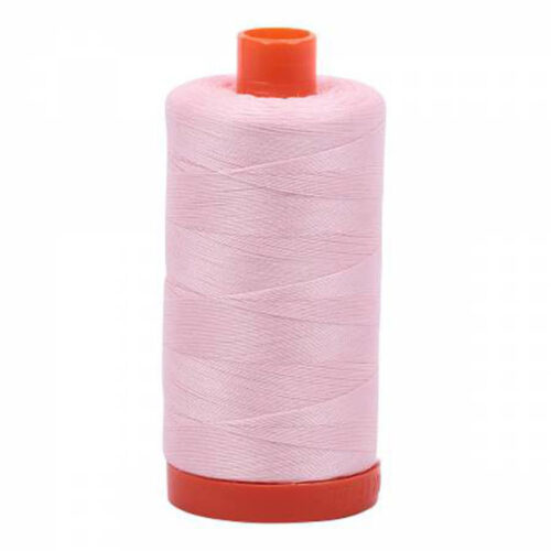 Pale Pink | Aurifil Cotton Mako Thread | 50wt 1300m MK50-2410