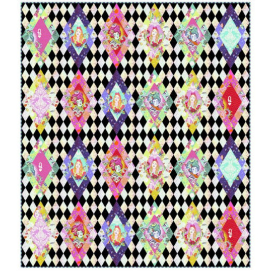 Pawn to Queen Quilt Kit | Free Spirit Fabrics | Tula Pink | PCFTULAPAWNKIT
