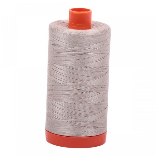 Pewter | Aurifil Cotton Mako Thread | 50wt 1300m MK50-6711