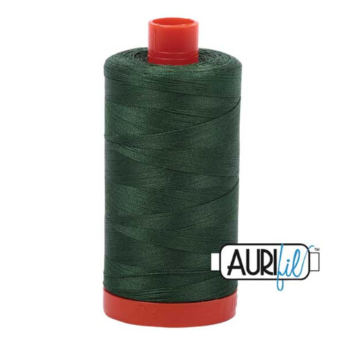 Pine | Aurifil Cotton Mako Thread | 50wt 1300m MK50-2892