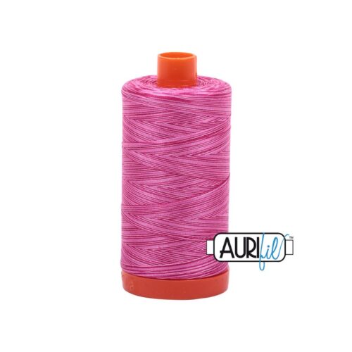 Pink Taffy | Aurifil Cotton Mako Thread | 50wt 1300m MK50-4660