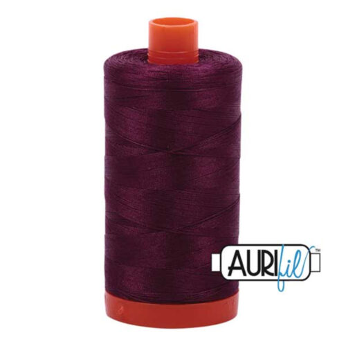 Plum | Aurifil Cotton Mako Thread | 50wt 1300m MK50-4030