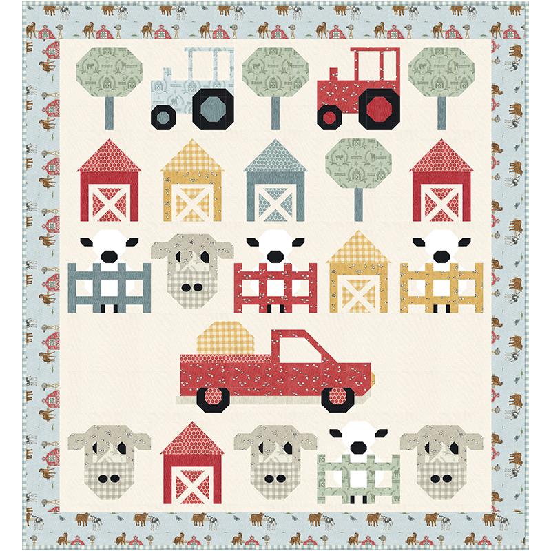 Willow's Farm Quilt Kit | Stacy Iest Hsu | Moda Fabrics | KIT56100