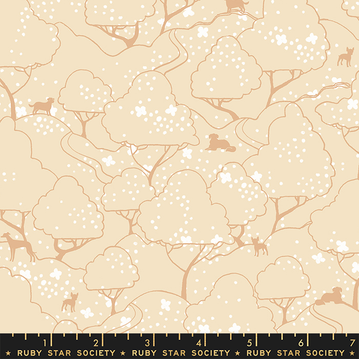 Dog Park Dog Park Sand Box | Sarah Watts for Ruby Star Society | Moda Fabrics | RS2098 12 | Sold in 1/2 Yd