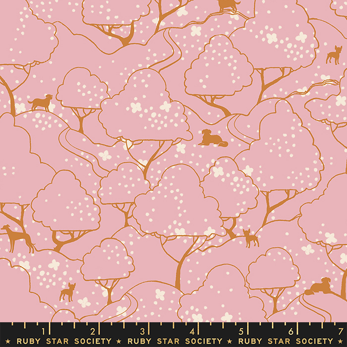 Dog Park Dog Park Lavender | Sarah Watts for Ruby Star Society | Moda Fabrics | RS2098 13 | Sold in 1/2 Yd