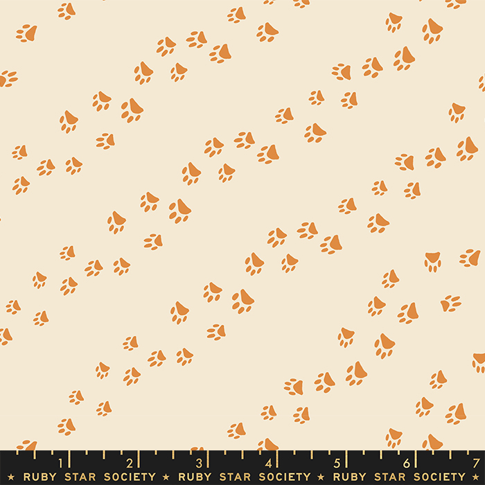 Dog Park Wander Paw Shell | Sarah Watts for Ruby Star Society | Moda Fabrics | RS2099 11 | Sold in 1/2 Yd