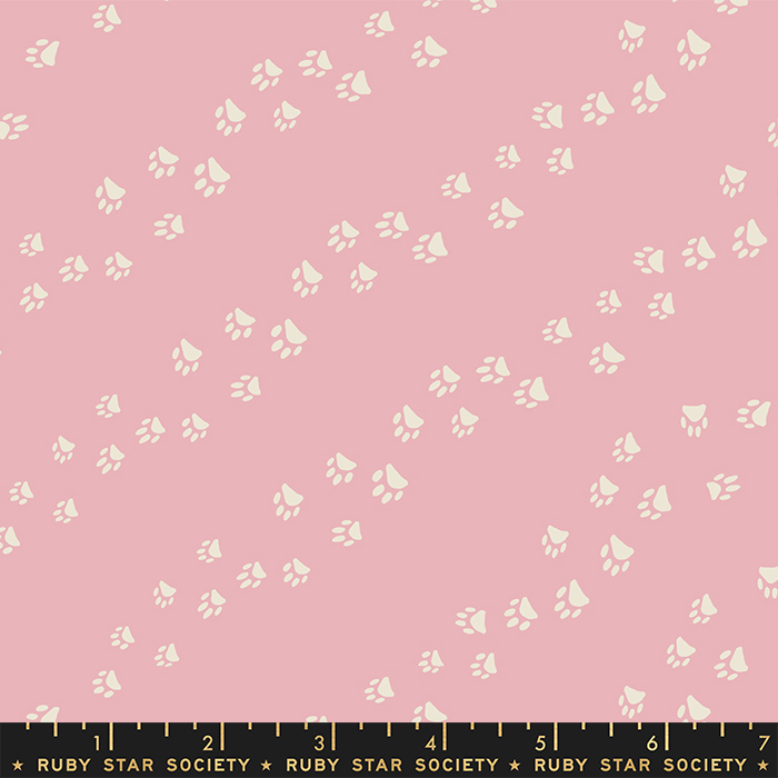 Dog Park Wander Paw Lavender | Sarah Watts for Ruby Star Society | Moda Fabrics | RS2099 12 | Sold in 1/2 Yd