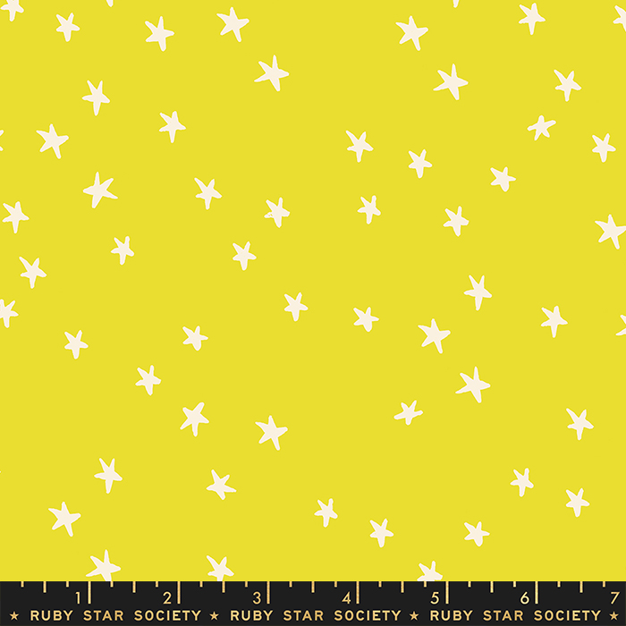 Starry Citron | Alexia Abegg | Ruby Star Society | Moda Fabrics | RS4109 47 | Sold in 1/2 Yd